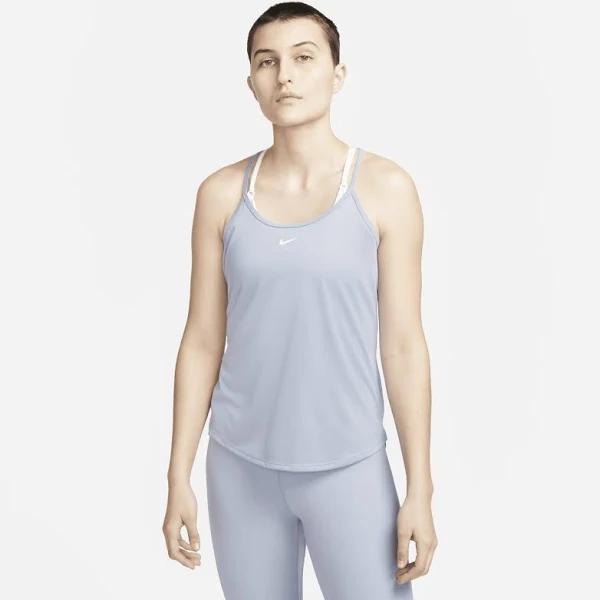Nike - Women's Purple Singlets - One Dri-FIT Elastika Tank - Size L at The Iconic
