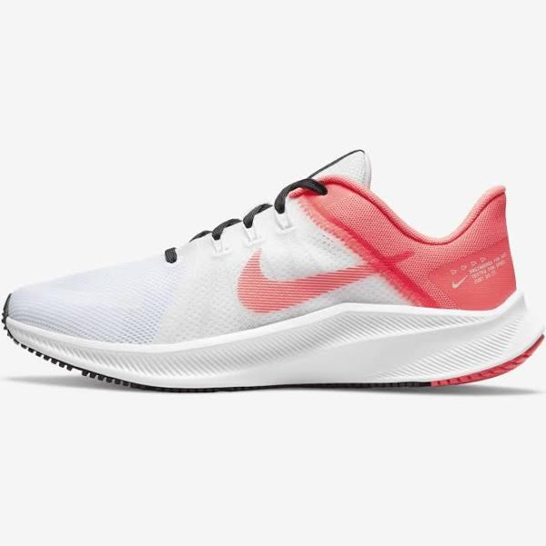 Nike - Women's Quest 4 Running Shoes - White/Magic Ember/Black/Light Soft Pink - 9 US