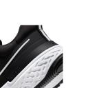 Nike Women's React Miler 2 Running Shoes (Black/White/Smoke Grey) 11 US