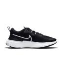 Nike Women's React Miler 2 Running Shoes (Black/White/Smoke Grey) 11 US