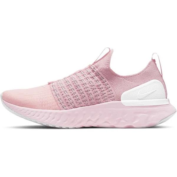 Nike Women's React Phantom Run Flyknit 2 Sneakers - Pink Glaze
