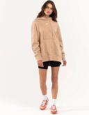 Nike Women's Sportswear Phoenix Fleece Oversized Pullover Hoodie Hemp/sail