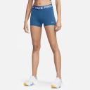 Nike - Women's White Shorts - Nike Pro 3" Shorts - Size L at The Iconic
