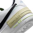 Nike Womens AF1 Shadow Pastel Shoes - Size 7 - 100 white/black-team Gold