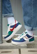 Nike Womens Air Force 1 Shadow Mystic Navy White