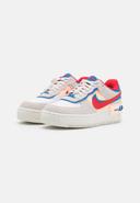 Nike Womens Air Force 1 Shadow Sail / Royal /Red Shoes - Size 8.5