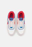 Nike Womens Air Force 1 Shadow Sail / Royal /Red Shoes - Size 8.5