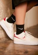 Nike Womens Air Force 1 Shadow Shoes phantom/echo Pink/Red Size 6.5