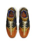 Nike Womens Air Huarache Campfire Orange Shoes - Size 5 - Goldtone/black-coconut Milk