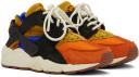 Nike Womens Air Huarache Campfire Orange Shoes - Size 5 - Goldtone/black-coconut Milk