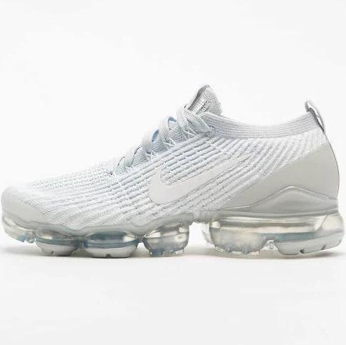 Nike Womens Air VaporMax Flyknit 3 White Pure Platinum
