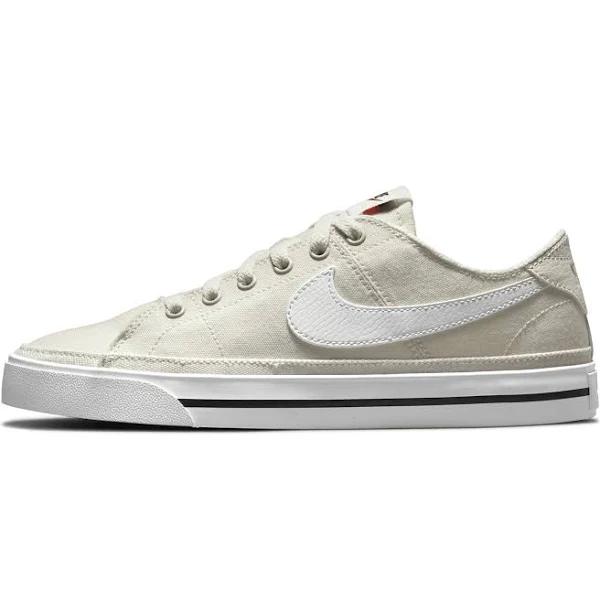 Nike Womens Court Legacy Canvas, 10 / White