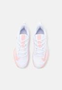 Nike Womens Court Vapor Lite Tennis Shoes - White/Washed Coral 7