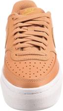 Nike Womens Court Vision Alta Ltr Shoes - Size 8 - Light Cognac/White