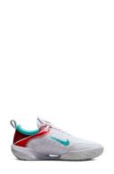 Nike Womens Court Zoom NXT Tennis Shoes - White/Washed Teal/Light Silver 9.5