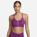 Nike Womens Dri-FIT Indy Padded Sports Bra Purple M