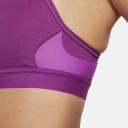 Nike Womens Dri-FIT Indy Padded Sports Bra Purple M