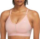 Nike Womens Dri-FIT Indy Padded Sports Bra Purple M
