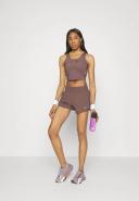 Nike - Women's Brown Shorts - One Dri-FIT Mid-Rise 3-Inch Shorts - Size M at The Iconic