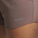 Nike - Women's Brown Shorts - One Dri-FIT Mid-Rise 3-Inch Shorts - Size M at The Iconic