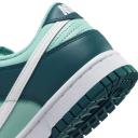 Nike Womens Dunk Low Sneaker (Geode Teal/White-Emerald Rise - 8)