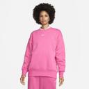 Nike Womens Phoenix Oversized Sweatshirt Pink M