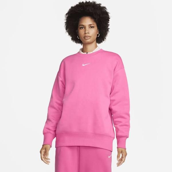 Nike Womens Phoenix Oversized Sweatshirt Pink M
