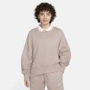 Nike Womens Phoenix Oversized Sweatshirt Taupe XS