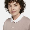 Nike Womens Phoenix Oversized Sweatshirt Taupe XS