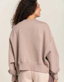 Nike Womens Phoenix Oversized Sweatshirt Taupe XS
