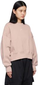 Nike Womens Phoenix Oversized Sweatshirt Taupe XS