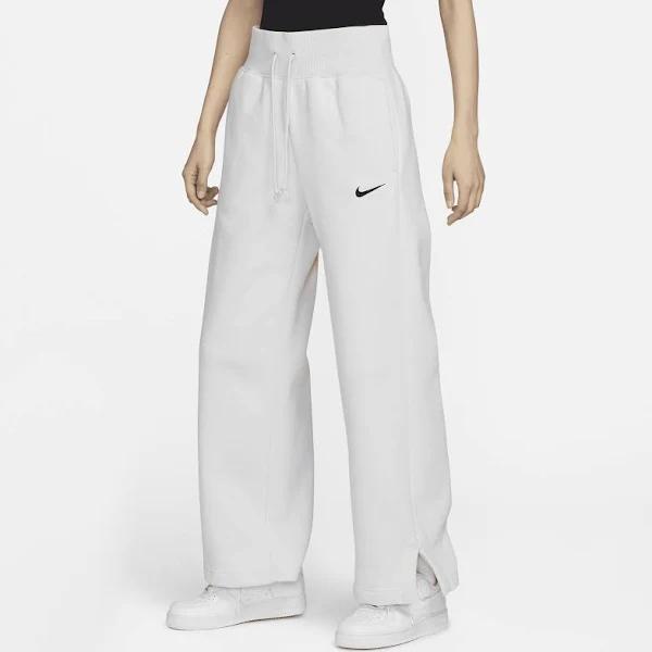 Nike Womens Phoenix Wide Leg Sweatpants Grey XL @ Rebel Active