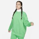 Nike Womens Sportswear Phoenix Fleece Oversized Crewneck Sweatshirt Green XS