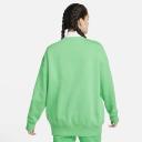 Nike Womens Sportswear Phoenix Fleece Oversized Crewneck Sweatshirt Green XS