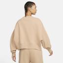 Nike Womens Sportswear Phoenix Fleece Oversized Sweatshirt Taupe M
