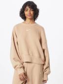 Nike Womens Sportswear Phoenix Fleece Oversized Sweatshirt Taupe M