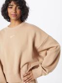 Nike Womens Sportswear Phoenix Fleece Oversized Sweatshirt Taupe M