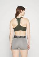 Nike Womens Swoosh Medium Support Sports Bra Olive L