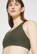 Nike Womens Swoosh Medium Support Sports Bra Olive S