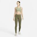 Nike Womens Swoosh Medium Support Sports Bra Olive S