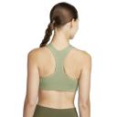 Nike Womens Swoosh Medium Support Sports Bra Olive S