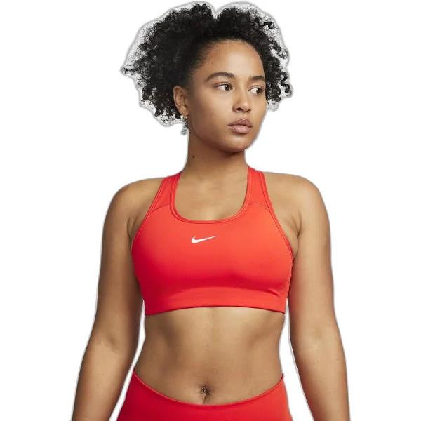 Nike Womens Swoosh Medium Support Sports Bra Pink M @ Rebel Active