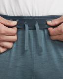 Nike Yoga Dri-FIT Men's Trousers - 50% Recycled Polyester - Blue