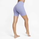 Nike Zenvy Women's Gentle-Support Mid-Rise 20cm (approx.) Biker Shorts - Purple
