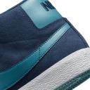 Nike Zoom Blazer Mid SB 'Navy Aqua' Sneakers | Blue | Men's Size 8.5