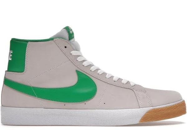 Nike Zoom Blazer Mid SB 'White Lucky Green' Mens Sneakers - Size 7.5