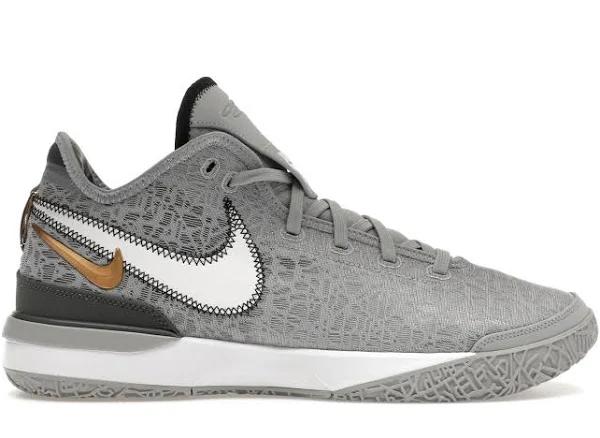 Nike Zoom LeBron NXXT Gen Wolf Grey Metallic Gold