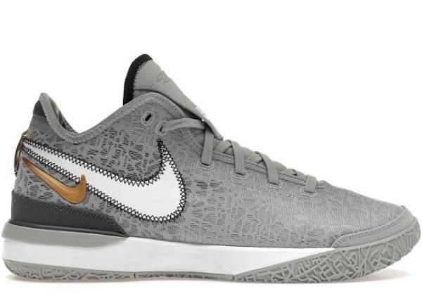 Nike Zoom LeBron NXXT Gen Wolf Grey Metallic Gold
