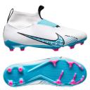 Nike Zoom Mercurial Superfly 9 Academy Kids Football Boots White/Blue US 2