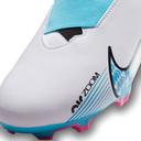 Nike Zoom Mercurial Superfly 9 Academy Kids Football Boots White/Blue US 3